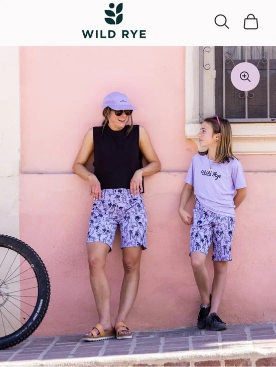 Wild Rye Riley Girls  Shorts - Picture 4 of 11